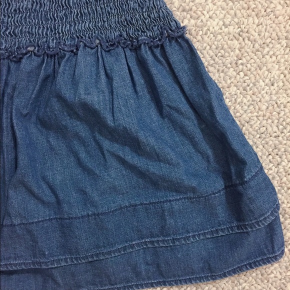 Medium Mossimo Denim Tube Top - Picture 3 of 5